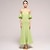 abordables Tenues de danse de salon-Danse de Salon Robe Couleur Pure Fantaisie Femme Utilisation Soirée Sans Manches Coton cristal