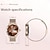 abordables Montres connectées-G208 montre intelligente 1,19 pouces montre intelligente fitness montre de course podomètre sans fil rappel d&#039;appel tracker d&#039;activité compatible avec Android iOS femmes hommes longue veille appels
