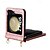 baratos Capa Samsung-telefone Capinha Para Samsung Galaxy Z Flip 7 Z Virar 6 Z Flip 5 Z Flip 4 Z Flip 3 Capa articulada Zíper com cordão Bling Glitter Brilhante Retro PC Couro PU