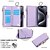 abordables Carcasas iPhone-teléfono Funda Para iPhone 17 Pro Max 17 Air 16 15 14 Pro Max Plus 16e 13 12 11 Pro Max Mini Funda Trasera Tarjetas billetera con Soporte Soporte para Anillo Cremallera Retro TPU Cuero de PU