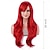 economico Parrucche da festa-Parrucche lunghe ricce parrucca ondulata capelli resistenti al calore parrucca cosplay parrucche Halloween cosplay party