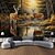 abordables paisaje tapiz-Tapiz colgante de bosque de ciervos de otoño, arte de pared, tapiz grande, decoración mural, fotografía, telón de fondo, manta, cortina, hogar, dormitorio, sala de estar