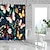 voordelige Douchegordijnen-Douchegordijn met haken 180cm*180cm (70&quot;*70&quot;) Polyester Wasbaar Waterdicht Plantenbloem Motief Badkamer Baddecoratie