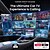 זול מתאמי carplay-Carlinkit HD2CP-OVA-WH 3.5 אִינְטשׁ Carplay אלחוטי חבר ושחק ל
