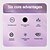 billige Husholdningsapparater-stof shaver elektrisk fnugfjerner sweater barbermaskine power fnug shaver fuzz remover pilling remover usb genopladelige rengøringsmidler hvid lilla grøn