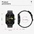 cheap Smart Wristbands-696 P85 Smart Watch 1.93 inch Smart Band Fitness Bracelet Bluetooth Pedometer Call Reminder Sleep Tracker Compatible with Android iOS Women Men Hands-Free Calls Message Reminder IP 67 39mm Watch Case