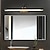 abordables Luces para tocador-Luz led para tocador, 6w, luces retro con imagen de pared, espejo de maquillaje giratorio, luz frontal, accesorio de iluminación para tocador de baño, 85-265v