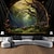 preiswerte Waldteppich-Fensteransicht Wald hängende Wandteppich Wandkunst große Wandteppich Wanddekor Fotografie Hintergrund Decke Vorhang Zuhause Schlafzimmer Wohnzimmer Dekoration Wandtuch XXL Natur
