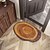 abordables Portes-Tapis de Porte Tapis de Sol antidérapant Anneau d&#039;arbre 3D Tronc en Bois bûche d&#039;impression Tapis Tapis de Bain Waterasorb pour intérieur extérieur Patio Chambre Cuisine Bureau