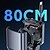 voordelige Auto-oplader-intrekbare autoladeradapter met type-c snoer bliksem 2 usb-poorten autoadapter met spanningsweergave pd 45w