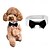 preiswerte Halloween-Haustierkostüm-Hunde Kostüme Halsbänder Krawatte / Fliege Ringträger Elegant Halloween Hochzeit Party Kleidungs-Outfits für Hundewelpen