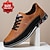 abordables Semi-formel-Homme Oxfords Broderie Chaussures habillées Grandes Tailles Chaussures de confort Marche Décontractées Chinoiserie Britanique du quotidien Soirée &amp; Evénement Cuir PU Chaud Bottine / Demi Botte Lacet