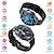 economico Braccialetti intelligenti-696 F200 Orologio intelligente 1.55 pollice Intelligente Bracciale Bluetooth Pedometro Avviso di chiamata Monitoraggio del sonno Compatibile con Samsung Da uomo Chiamate in vivavoce Promemoria di