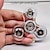 levne Novinky-barevný svítící krystal gyroskop transparentní led fidget spinner dětský odlehčovač stresu