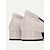 economico Scarpe col tacco da donna-décolleté da donna con tacco largo con dettaglio fiocco bicolore: comodi tacchi bassi per l&#039;ufficio e l&#039;abbigliamento casual