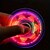 levne Novinky-barevný svítící krystal gyroskop transparentní led fidget spinner dětský odlehčovač stresu