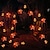 cheap Halloween Lights-Halloween Solar Pumpkin Maple Leaf String Lights Solar Pumpkin Light Outdoor Waterproof Garden Light Thanksgiving Halloween Party Home Garden Outdoor Balcony Porch Patio Decor Hanging Lamp