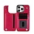 preiswerte Handyhülle für iPhone-Handy Hülle Handyhüllen Für iPhone 16 15 14 Pro Max Plus iPhone 13 12 11 Pro Max Mini Rückseite Mit Ständer Magnetisch Kartenfach Retro TPU PU-Leder