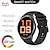 baratos Pulseiras Inteligentes-696 i102 Relógio inteligente 1.43 polegada Pulseira inteligente Bluetooth Podômetro Aviso de Chamada Monitor de Sono Compatível com Android iOS Feminino Chamadas com Mão Livre Lembrete de Mensagem IP