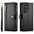 billige Samsung-etui-telefon Etui Til Samsung Galaxy S26 Ultra Plus S25 S24 S23 S22 S23 FE S21 Ultra Plus S20 A55 5G A35 5G Bakdeksel med stativ Magnetisk Glidelås Kontor / Bedrift TPU PU lær