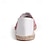 cheap Men&#039;s Slip-ons &amp; Loafers-Women&#039;s Red and White Patterned Espadrilles – Comfortable Slip-On Canvas Shoes with Natural Jute Sole for Summer
