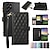 preiswerte Samsung-Handyhülle-Handy Hülle Handyhüllen Für Samsung Galaxy S25 S24 S23 S23 FE S22 S21 Ultra Plus A55 5G A35 5G A25 A15 Brieftaschenhülle Mit Ständer Magnetisch Reisverschluss Retro TPU PU-Leder