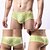 baratos Roupa Interior &amp; Meias para Homem-Homens 1 pc Cueca Boxer Boxers Poliéster Respirável Macio Confortável Xadrez Cintura Média Preto Branco