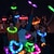 billige festens gunst-lys pop-rør til børn glødesticks festgaver til småbørn neon led stretchy armbånd halskæder tilbehør til børn rejselejr camping sjovt legetøj gaver til drenge piger
