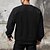 abordables Sweat-shirts basiques-Homme Sweat-shirt Noir Marron Kaki Gris Col ras du cou Uni Sport &amp; Loisir Quotidien Fête Coton Streetwear Basique Occasionnel Printemps &amp; Automne Vêtement Tenue Pulls Capuche Pulls molletonnés manche