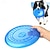 abordables Juguetes Interactivos para Mascotas-Juguete interactivo frisbee con Duradero Ejercicio para mascotas para Perros Al Aire Libre Juego de mascotas