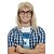 economico Parrucche storiche-Parrucca Garth degli anni &#039;90 chitarrista rocker parrucca bionda Mullet per uomini Parrucche punk heavy metal bionde Mullet compatibili con la parrucca Garth per Carnevale Parrucche di Halloween