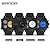 abordables Relojes digitales-Reloj Digital SANDA para Hombre Reloj Deportivo de Moda Cronómetro Luminiscente Reloj Alarma Reloj de Resina con Calendario