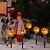 preiswerte Halloween im Freien-5 Stück Solar-Halloween-Rasenlichter für den Außenbereich, wasserdicht, Kürbis-Schädel-Scheinwerfer, Villa, Hof, Gehweg, Garten, Landschaftslampe im Freien, Halloween-Party, gruseliges Nachtlicht
