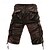 tanie Klasyczny-Męskie Spodenki Taktyczne Spodenki cargo Szorty Guziki Multi Pocket Równina Zdatny do noszenia Do kolan Na zewnątrz Codzienny Kemping i wycieczki Moda Klasyczny Czarny Zieleń wojskowa