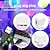 abordables 123496-2 pièces Barres LED UV Noires USB 28cm Haute Intensité-385-400nm Effet Lumière Ultra Violet pour Fête Disco Éclairage de Scène - Basse Tension 5V avec Interrupteur On/Off Non-Étanche