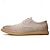 baratos Sapatos Oxford para Homem-sapatos masculinos de camurça brogue oxford - sapatos sociais elegantes e confortáveis com cadarços para uso casual e formal