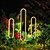 abordables luces de pared al aire libre-Aplique de pared exterior LED blanco cálido 40/60/80 cm lámparas de jardín 10w poste acrílico de metal iluminación de jardín 3000k para garaje, patio de puerta de entrada 110-240v