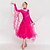 baratos Salão de Dança Padrão-Vestido de dança de salão feminino moderno valsa tango roupas de dança manga longa competição desempenho vestido de dança