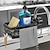 cheap Kitchen Storage-Kitchen Sink Faucet Organizer,Rustproof Aluminum Holder for Sponge, Soap, Brush, Space-Saving Design with Drip Tray, Easy Installation