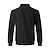 abordables Chaquetas Informales-Hombre Chaqueta ligera Chaqueta tipo gofre Chaqueta de verano Chaqueta de camisa Vacaciones Diario Suave Bolsillo Primavera &amp; Otoño Plano Moda Clásico Diseño Regular Tela de gofres Negro Blanco Azul
