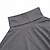 abordables camisetas basicas-Hombre Camiseta Camisa de manga larga Jersey de cuello alto simulado Manga Larga Cuello enrollado Primavera &amp; Otoño Plano Moda Design Casual Calle Deportes Festivos Blanco Camiseta superior para