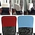 cheap Office Chair Cover-Stretch Office Chair Headrest Cover Slipcover Elastic Comfy Gaming Chair Head Rest Covers for Neck
