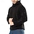 halpa Fleece ja 3 in 1 takit-Miesten Fleecetakki Talvi ulko- Lämmin Pehmeä Mukava Fleecetakit Kevyt takki Kokovetoketju Kiipeily Telttailu / Retkely / Luolailu Matkailu Musta Ruskea Vihreä Harmaa