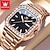 preiswerte Quarz-Uhren-OLEVS Männer Quarz Uhr Mode Casual Armbanduhr Luminous Kalender Datum Woche Wasserdicht Stahl Uhr
