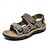 voordelige Buitensandalen-Outdoor-wandelsandalen voor heren - Zomerstrandsandalen met verstelbare band voor avontuur