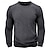 cheap Basic Sweatshirts-Men&#039;s Sweatshirt Black White Wine Army Green Light Grey Crew Neck Plain Sports &amp; Outdoor Daily Holiday Streetwear Basic Casual Fall &amp; Winter Clothing Apparel Hoodies Sweatshirts
