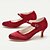ieftine anii 1950-Pentru femei Tocuri Retro Pantofi rochie Mary Jane Nuntă Petrecere Zilnic Cataramă Legătură Panglică Dantelă Toc Stilat Vârf rotund Elegant Dantelă Satin Buclă Roșu Vin Negru Cristal