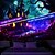 baratos tapeçarias de parede de halloween-decorações de halloween casa caçada tapeçaria de luz negra uv reativa brilha no escuro cemitério enevoado tapeçaria pendurada arte de parede mural para sala de estar quarto