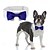preiswerte Halloween-Haustierkostüm-Hunde Kostüme Halsbänder Krawatte / Fliege Ringträger Elegant Halloween Hochzeit Party Kleidungs-Outfits für Hundewelpen