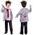 ieftine Zombi-Zombie Student Costum Cosplay Costum de petrecere Mascaradă Pentru copii Băieți Ținute Cosplay Performanță Petrecere Halloween Carnaval Mascaradă Mardi Gras Costum ușor de carnaval
